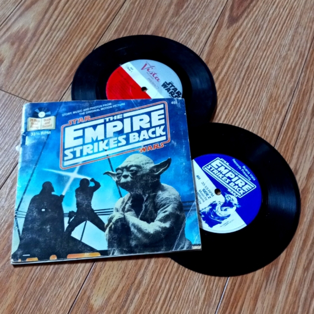 STAR WARS 80s BOOK RECORD ADVENTURRES COLLECTORS